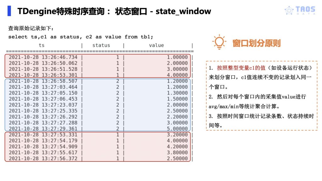 用對場景,事半功倍!TDengine 的窗口查詢功能及使用場景全介紹 - TDengine Database 時序數據庫 TDengine Database