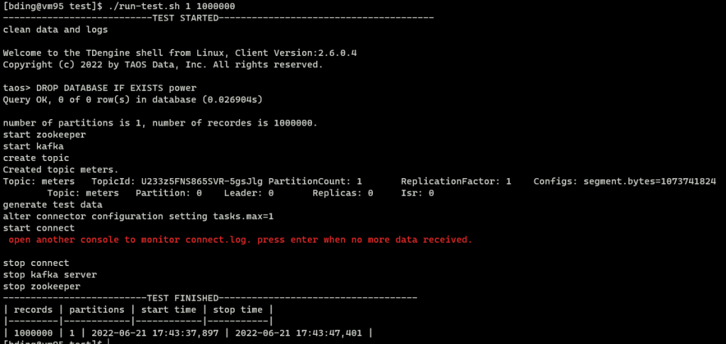 如何同步 Kafka 的數據到 TDengine? 性能如何? - TDengine Database 時序數據庫 TDengine Database