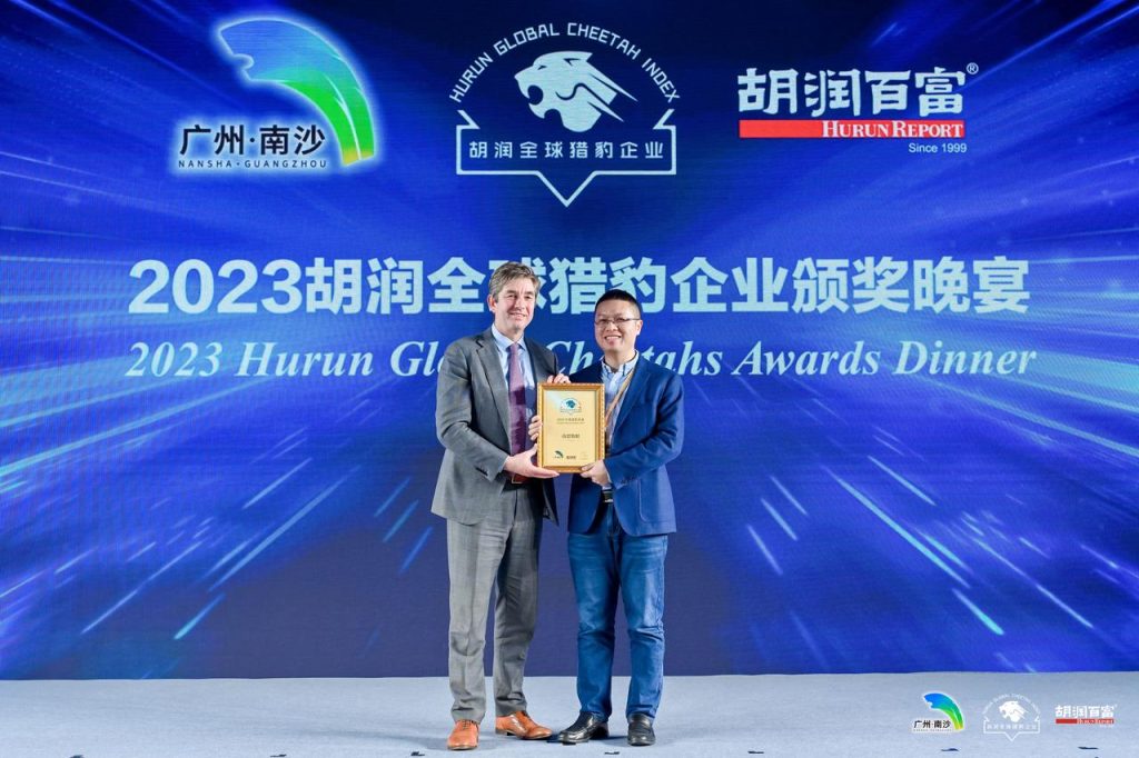 濤思數據榮登2023胡潤全球獵豹企業榜，胡潤研究院首次發布