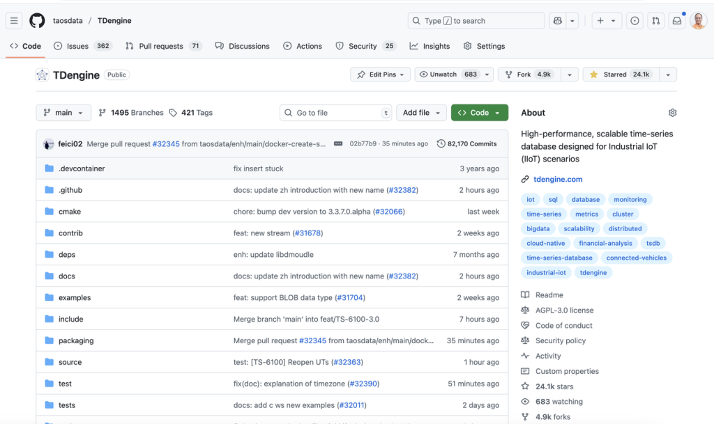 研發了八年基礎軟件,57 歲的我在 AI 時代迎來了千億機會 - TDengine Database 時序數據庫 研發了八年基礎軟件,57 歲的我在 AI 時代迎來了千億機會 - TDengine Database 時序數據庫